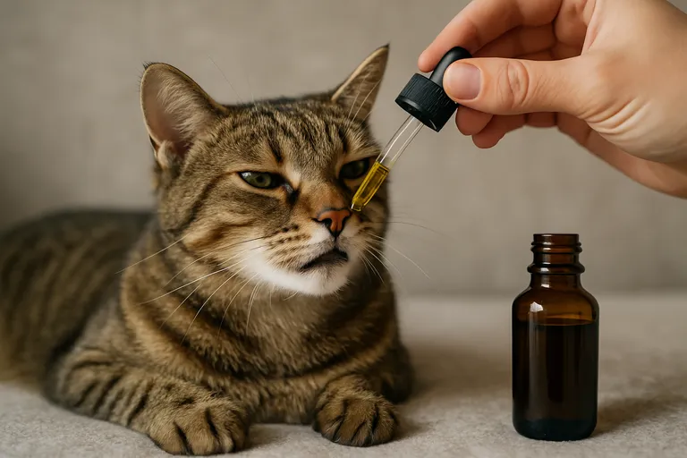Veiligheid en bijwerkingen van CBD olie voor katten