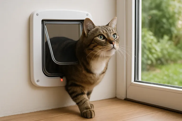 Een complete handleiding voor het kiezen van het perfecte kattenluik met chip
